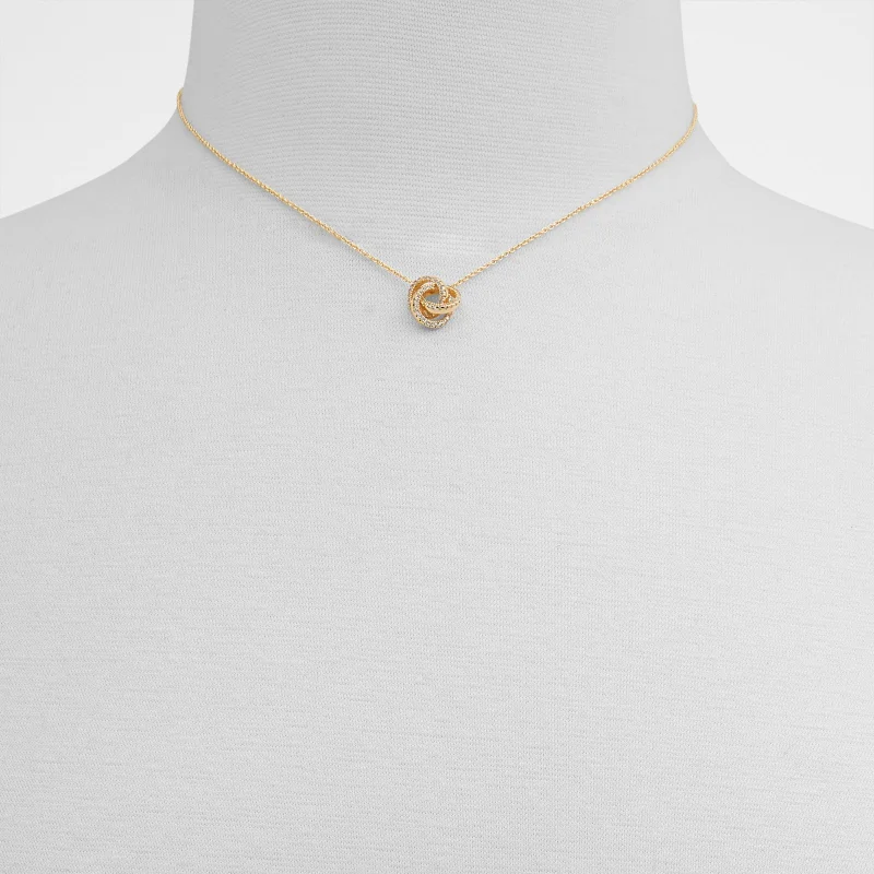 ALDO LOTHAMAR Embellished Gold-Tone Necklace